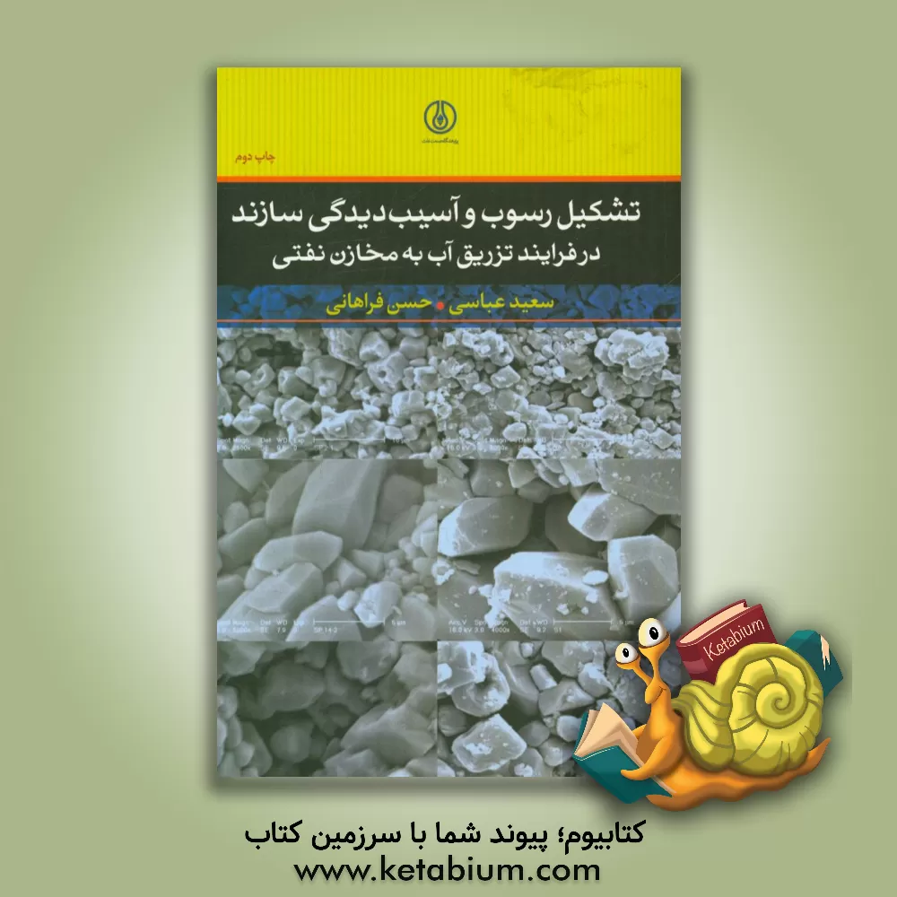 کتاب تشکیل رسوب و آسیب دیدگی سازند در فرآیند تزریق آب به مخازن نفتی اثر سعید عباسی