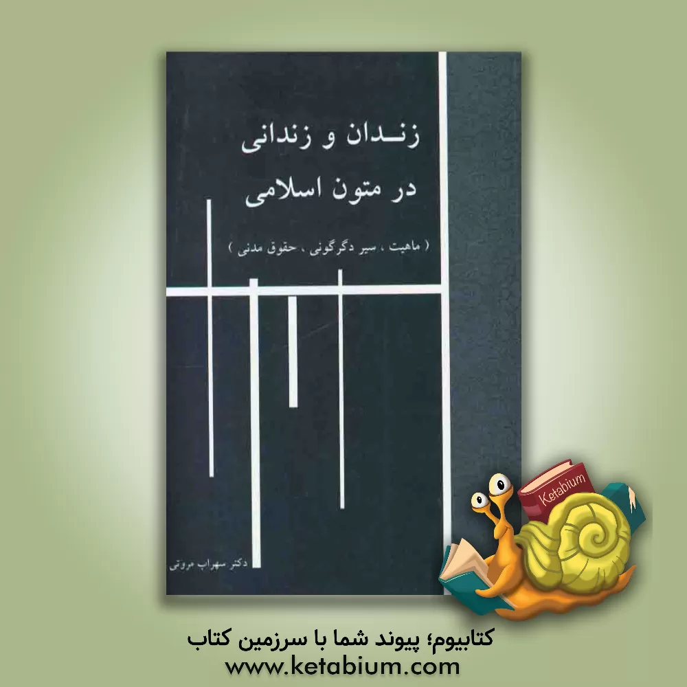 کتاب زندان و زندانی در متون اسلامی (ماهیت، سیر دگرگونی، حقوق مدنی) اثر سهراب مروتی