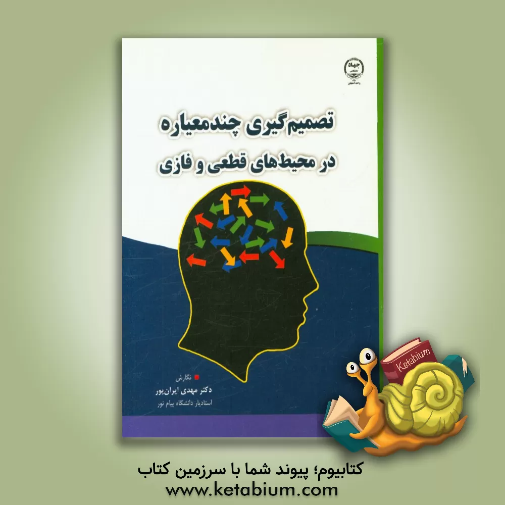 کتاب تصمیم گیری چندمعیاره در محیط های قطعی و فازی اثر مهدی ایران‌پور