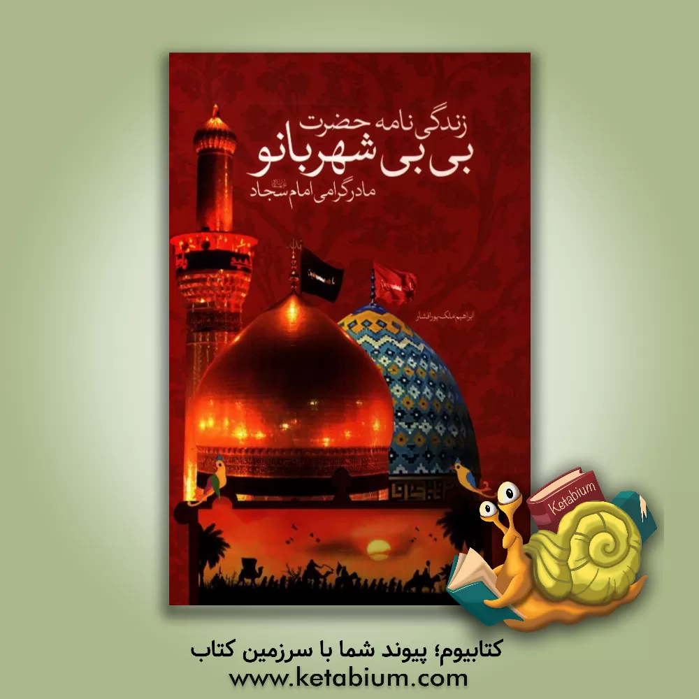 کتاب زندگانی حضرت بی بی شهربانو: مادر گرامی امام سجاد (ع) اثر ابراهیم ملک‌پورافشار