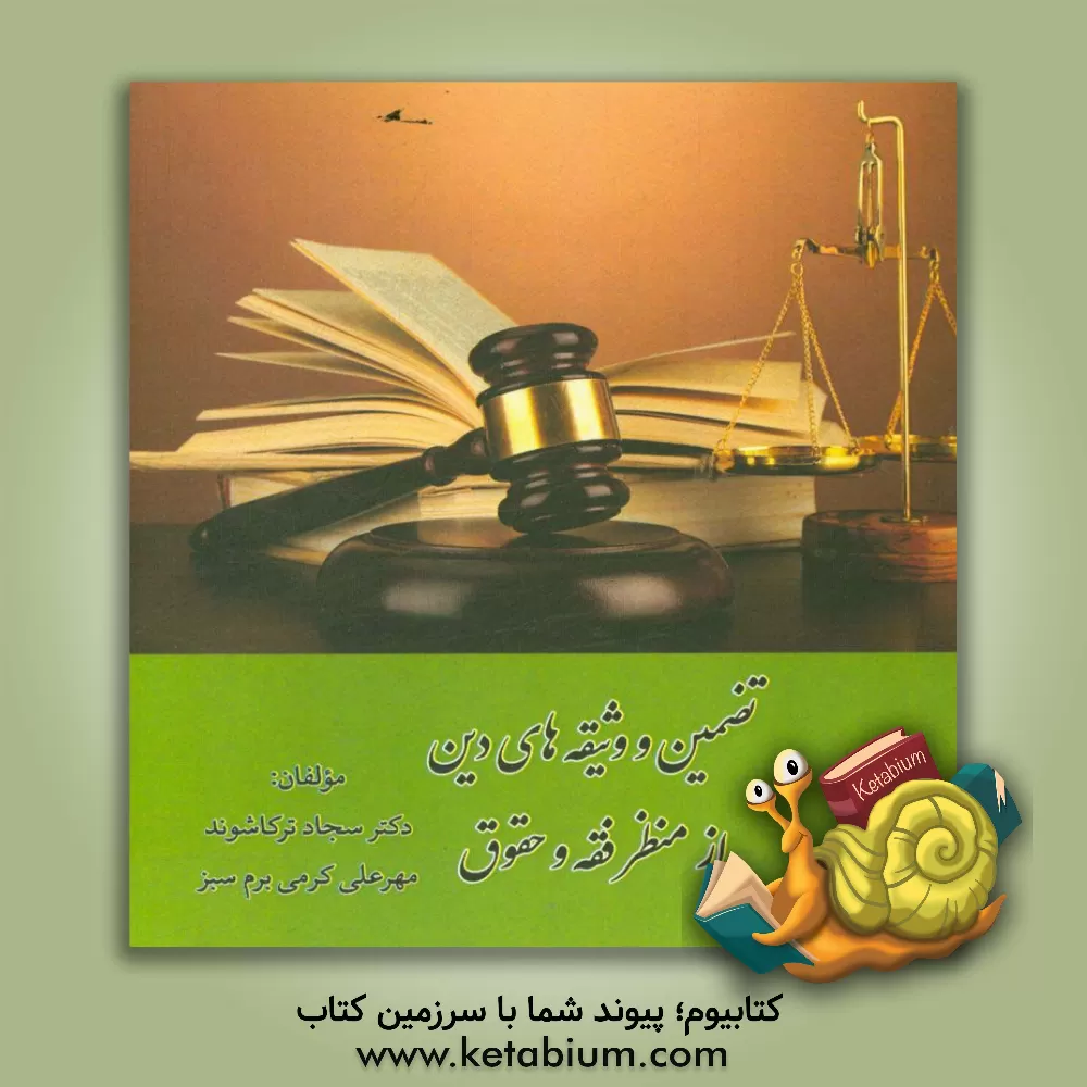 کتاب تضمین و وثیقه های دین از منظر فقه و حقوق اثر مهرعلی کرمی‌برم‌سبز