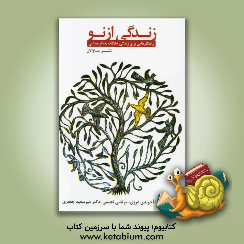 کتاب زندگی از نو (راهکارهایی برای زندگی خلاقانه بعد از جدایی) اثر میرسعید جعفری