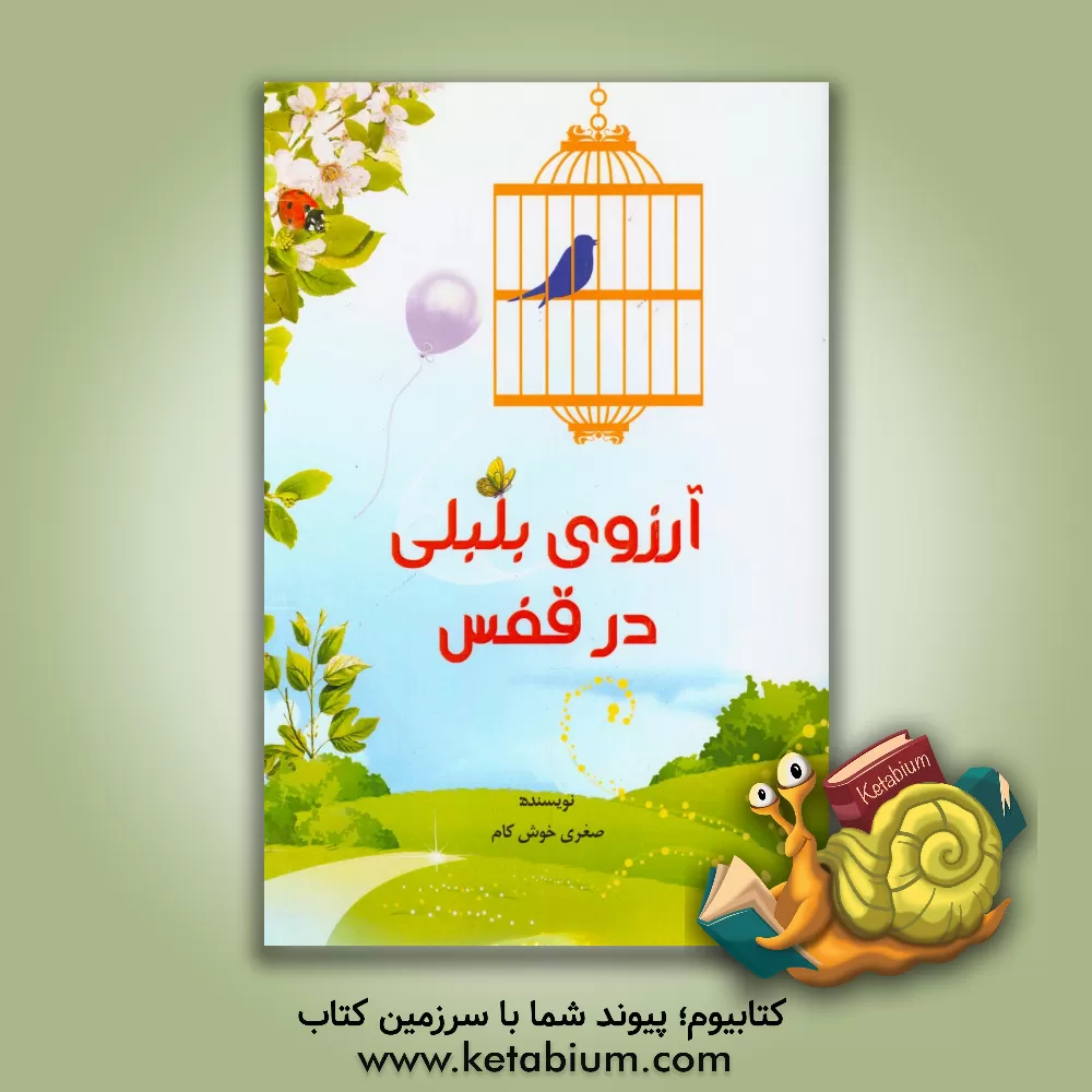 کتاب آرزوی بلبلی در قفس اثر صغری خوش‌کام