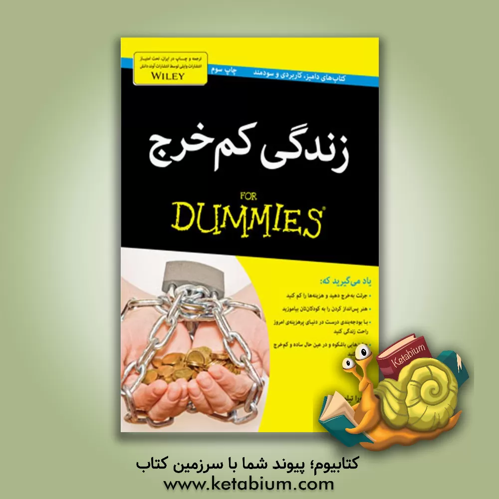 کتاب زندگی کم خرج for dummies |اثر دبورا تیلور-هاف