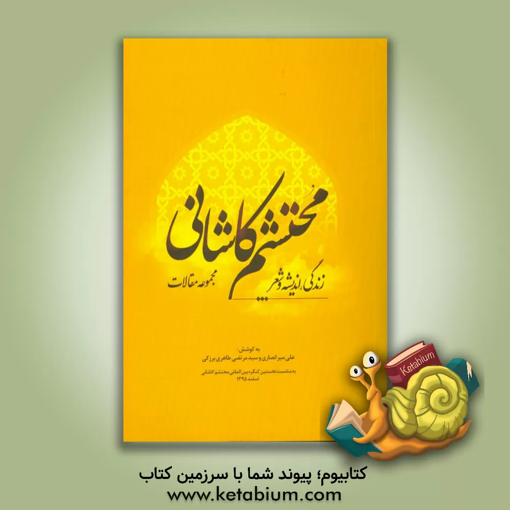 کتاب زندگی، اندیشه و شعر محتشم کاشانی (مجموعه مقالات) اثر سیدمرتضی طاهری‌برزکی