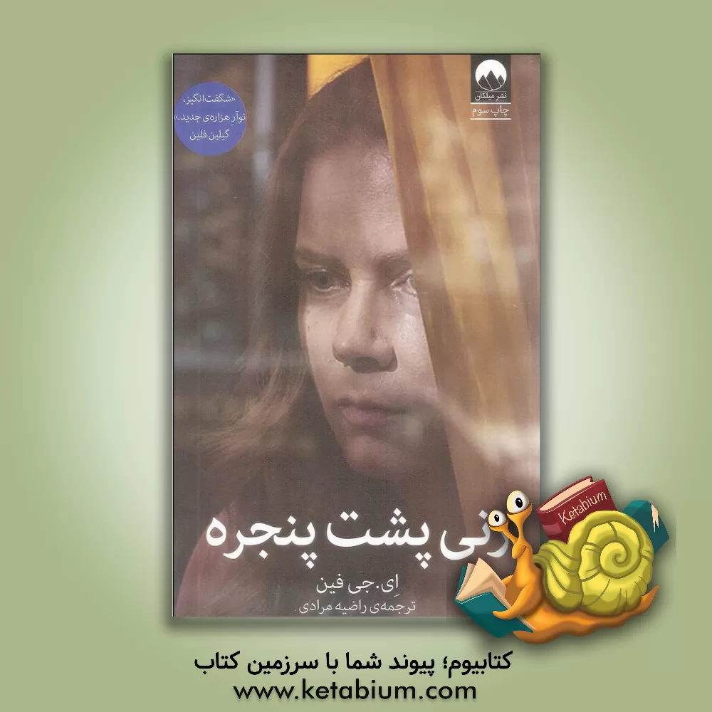 کتاب زنی پشت پنجره اثر ا.ج. فین