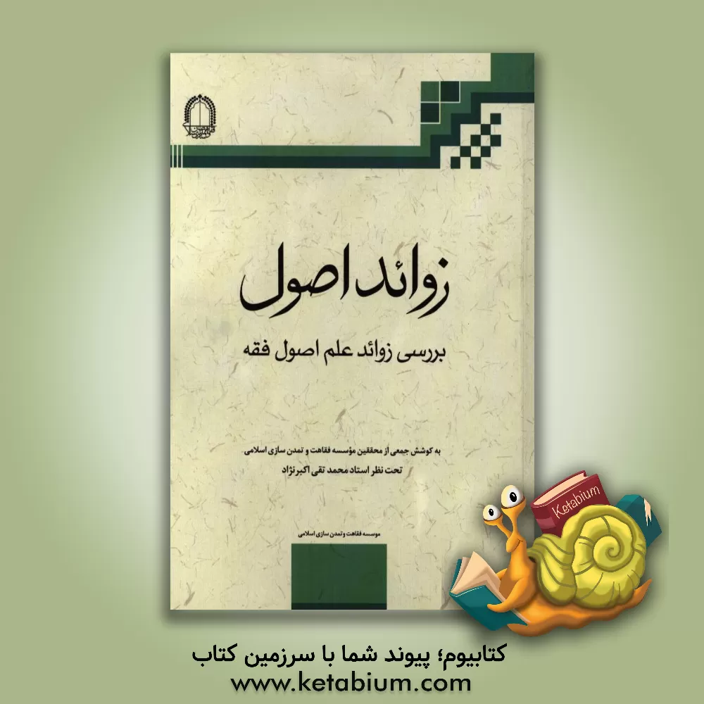 کتاب زوائد اصول فقه: پیرایش اصول فقه از مباحث زائد اثر محمدتقی اکبرنژاد