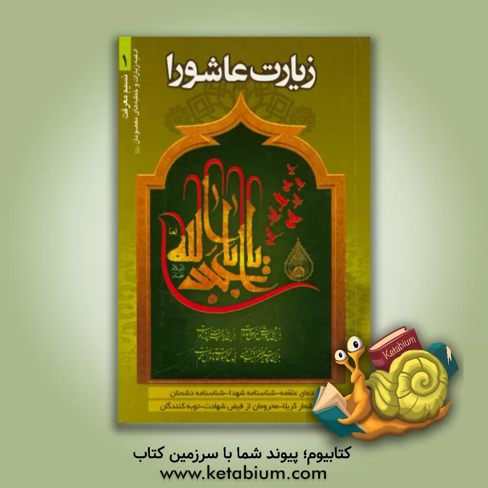 کتاب زیارت عاشورا اثر محمدمهدی رضایی