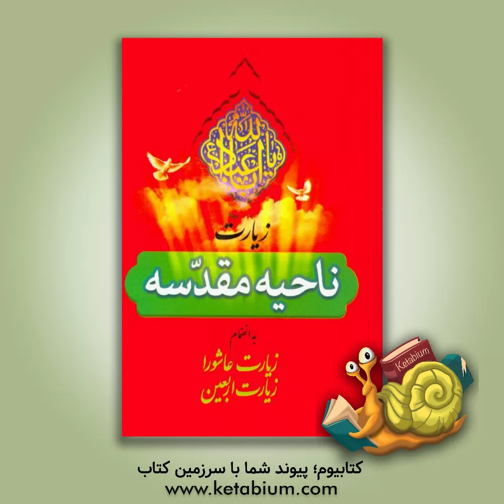 کتاب زیارت ناحیه مقدسه: به همراه زیارت عاشورا و زیارت اربعین اثر محمدجعفر حسن‌زاده