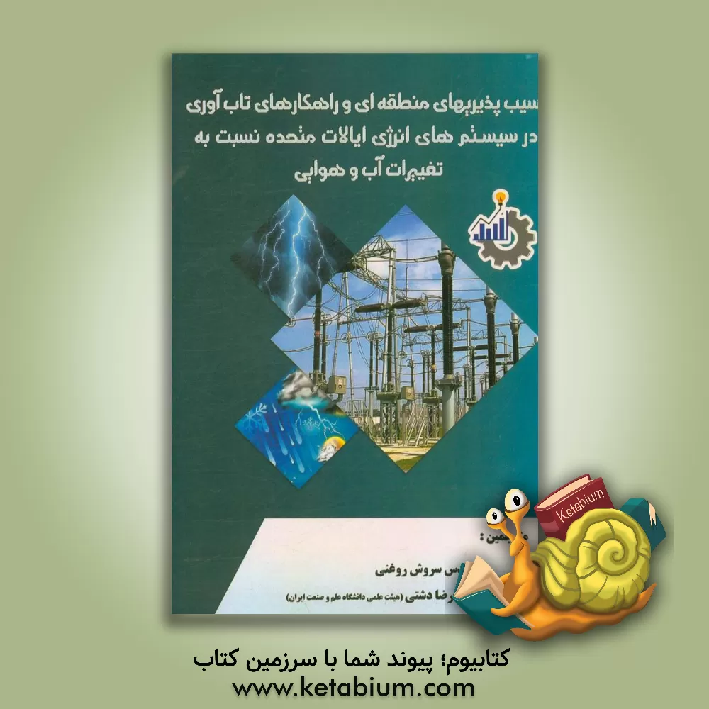 کتاب آسیب پذیری های منطقه ای و راهکارهای تاب آوری در سیستم انرژی ایالات متحده نسبت به تغییرات آب و هوایی |اثر رضا دشتی