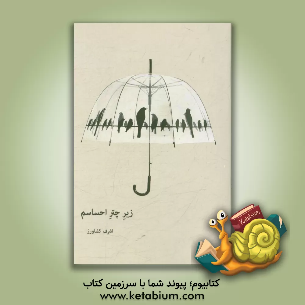کتاب زیر چتر احساسم اثر اشرف کشاورز
