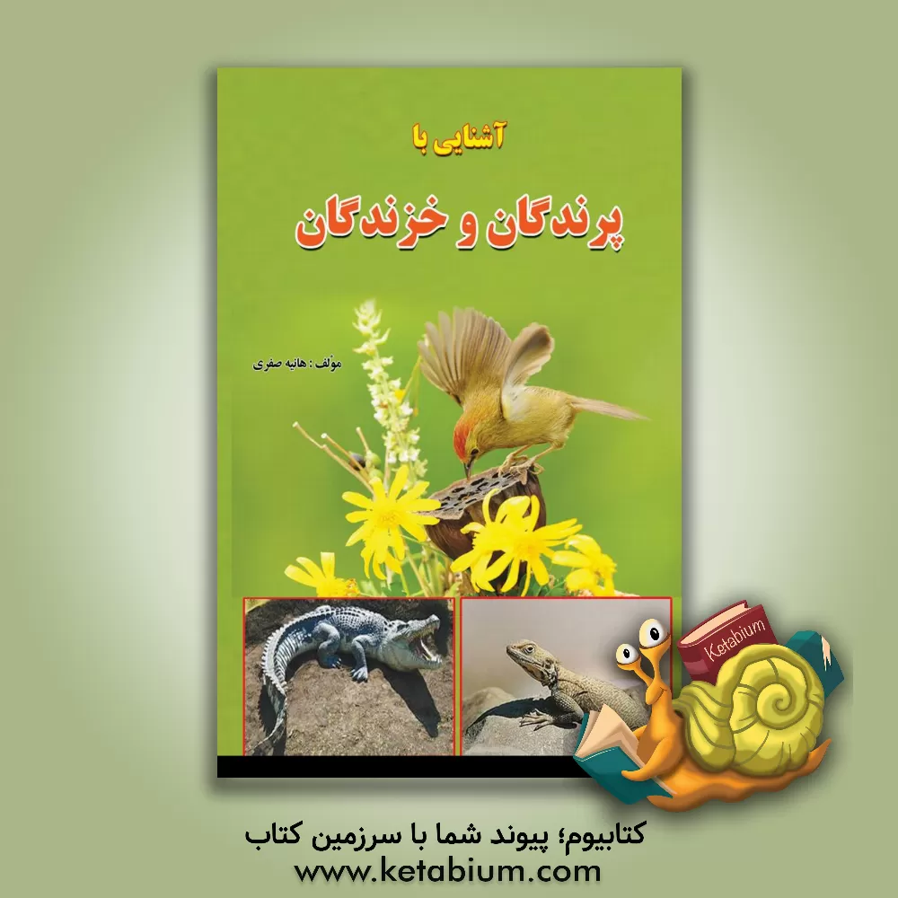 کتاب آشنایی با خزندگان و پرندگان: برای جوانان و نوجوانان اثر هانیه صفری