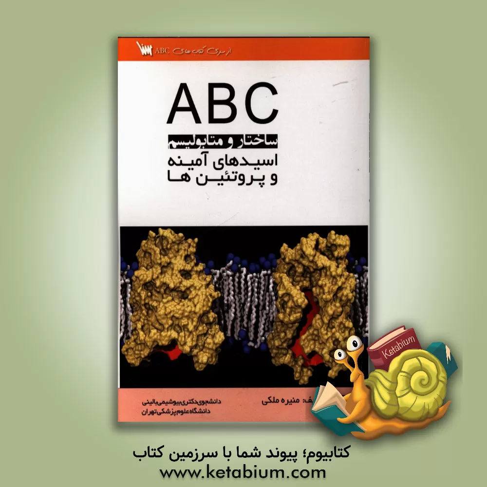 کتاب ساختار و متابولیسم اسیدهای آمینه و پروتئین ها اثر منیره ملکی