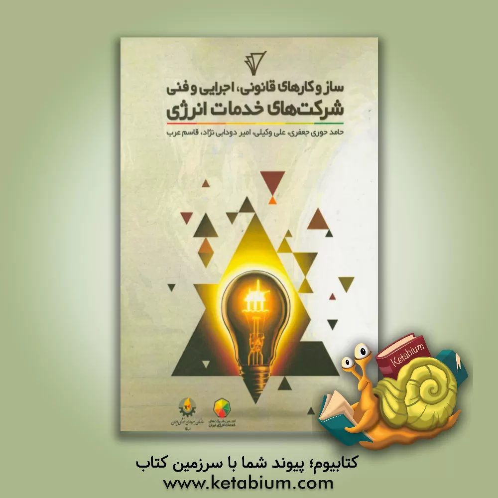 کتاب ساز و کارهای قانونی، اجرایی و فنی شرکت های خدمات انرژی اثر علی وکیلی