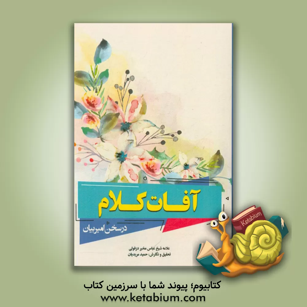 کتاب آفات کلام در سخن امیر بیان |اثر عباس مخبردزفولی