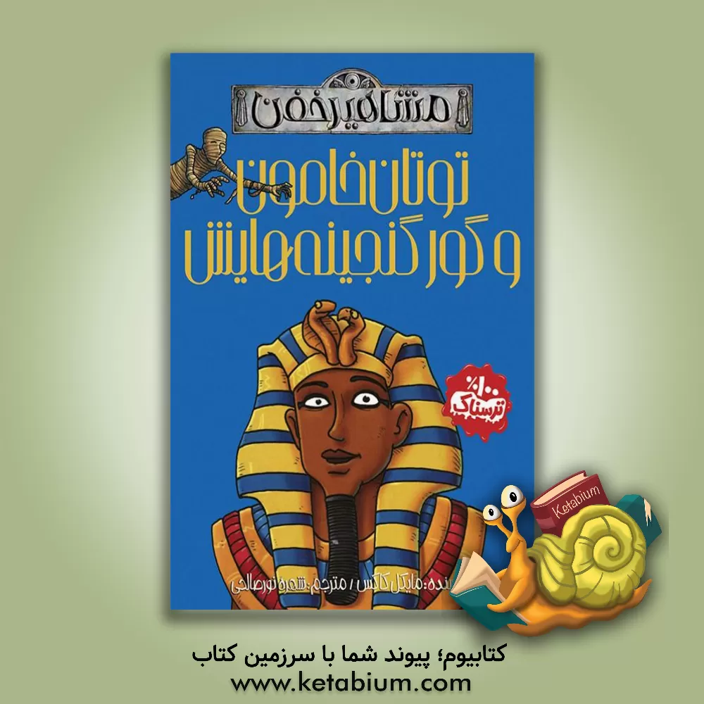 کتاب توتان خامون و گور گنجینه هایش |اثر مایکل کاکس