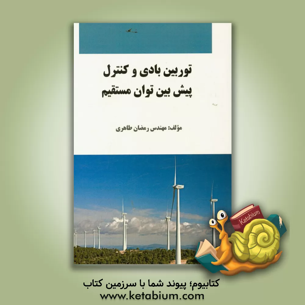 کتاب توربین بادی و کنترل پیش بین توان مستقیم اثر رمضان طاهری