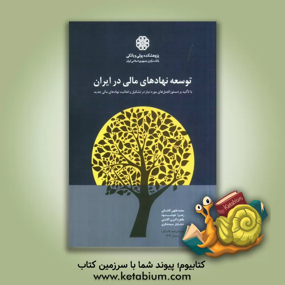 کتاب توسعه نهادهای مالی در ایران: با تأکید بر دستورالعمل های مورد نیاز در تشکیل و فعالیت نهادهای مالی جدید اثر طاهره اکبری‌آلاشتی