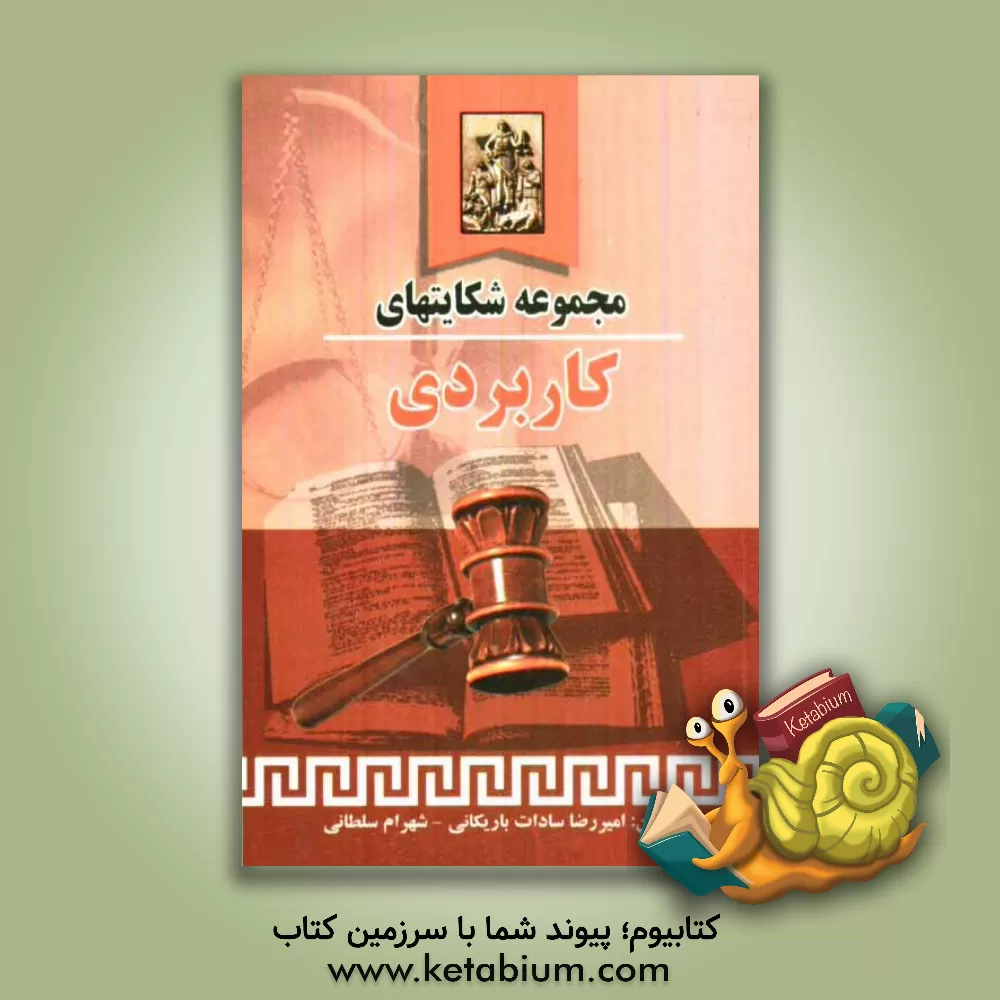 کتاب مجموعه شکایت های کاربردی اثر امیررضا سادات‌باریکانی