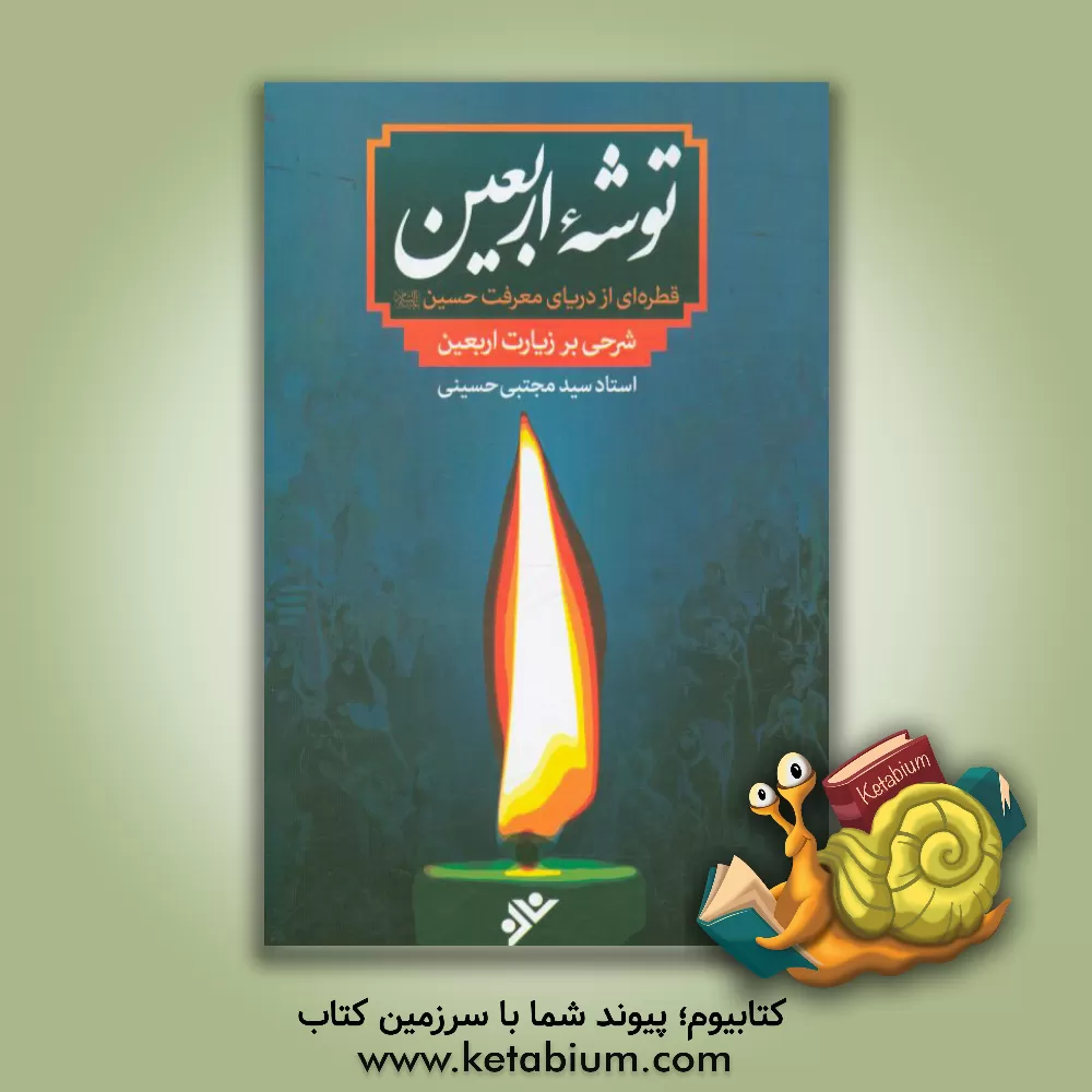 کتاب توشه اربعین: قطره ای از دریای معرفت حسین (ع): شرحی بر زیارت اربعین اثر سیدمجتبی حسینی