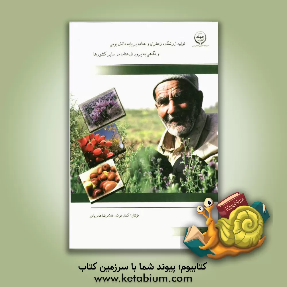 کتاب تولید زرشک، زعفران و عناب بر پایه دانش بومی و نگاهی به پرورش عناب در سایر کشورها اثر کمال غوث