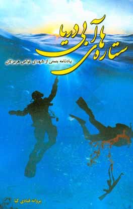 کتاب ستاره های آبی دریا: یادنامه جمعی از شهدای غواص استان هرمزگان اثر پروانه قبادی‌کیا