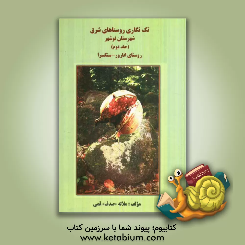 کتاب تک نگاری روستای شرق شهرستان نوشهر: سنگسرا و بخش دوم انارود اثر ملاله قمی‌اندرور