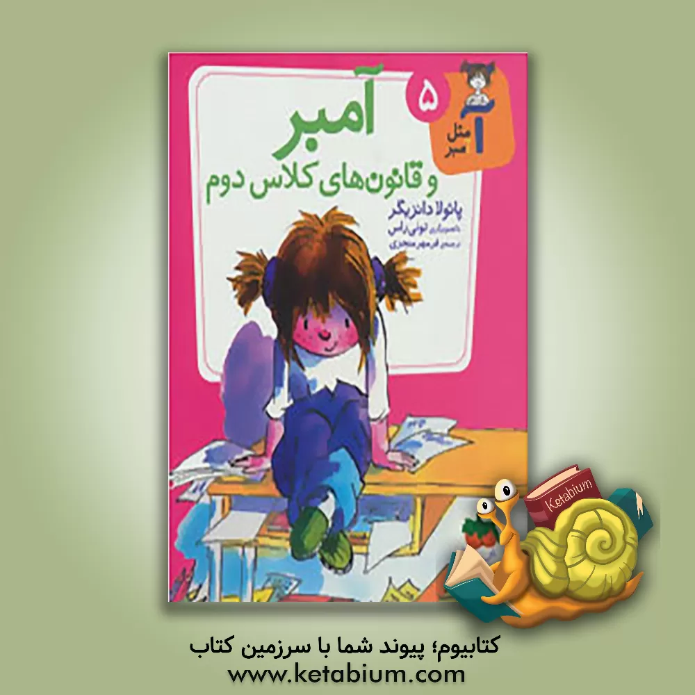 کتاب آمبر و قانون های کلاس دوم اثر پائولا دانتسیگر