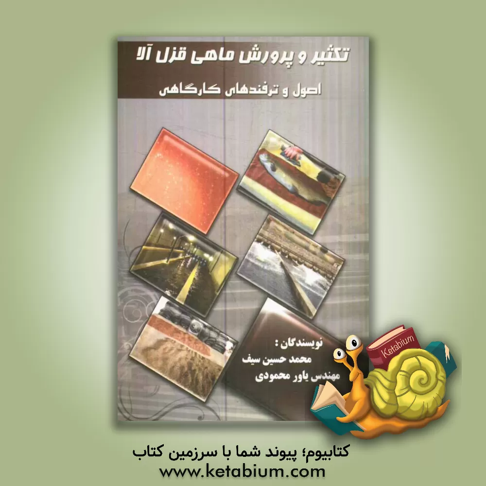 کتاب تکثیر و پرورش ماهی قزل آلا: اصول و ترفندهای کارگاهی اثر محمدحسین سیف