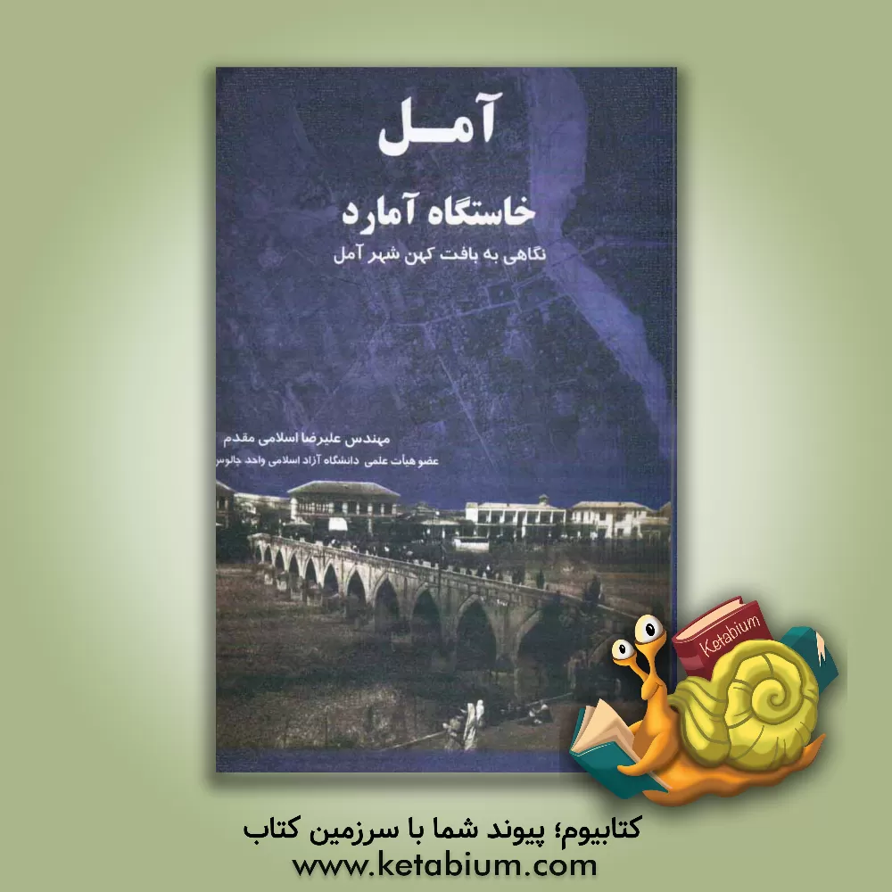 کتاب آمل خاستگاه آمارد: نگاهی به بافت کهن شهر آمل اثر علیرضا اسلامی‌مقدم