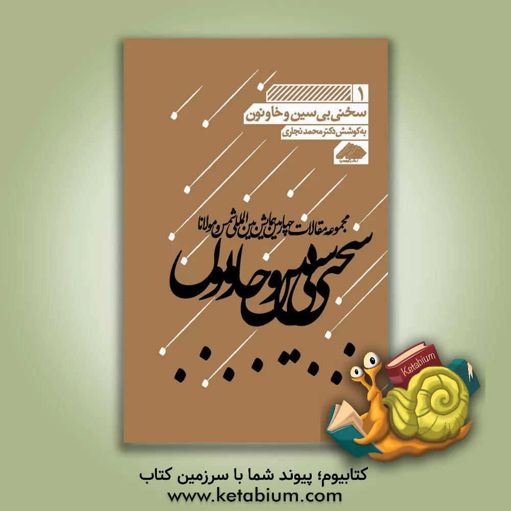 کتاب سخن بی سین و خا و نون: مجموعه مقالات چهارمین همایش بین المللی شمس و مولانا اثر محمد نجاری