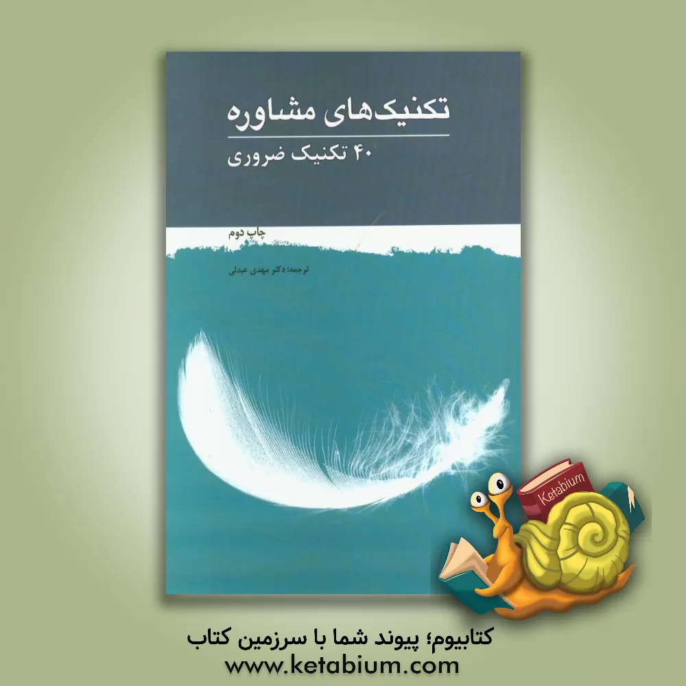 کتاب تکنیک های مشاوره: 40 تکنیک ضروری اثر برادلی‌تی. ارفورد