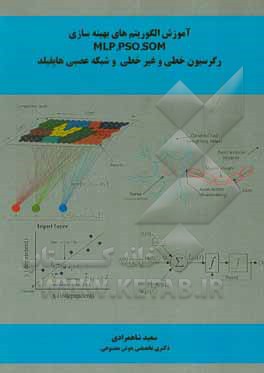 کتاب آموزش الگوریتم های بهینه سازی MLP ,PSO ,SOM رگرسیون خطی و غیرخطی و شبکه عصبی هاپفیلد اثر سعید شاهمرادیان