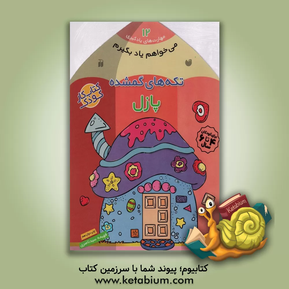 کتاب تکه های گمشده (پازل) اثر فهیمه سیدناصری