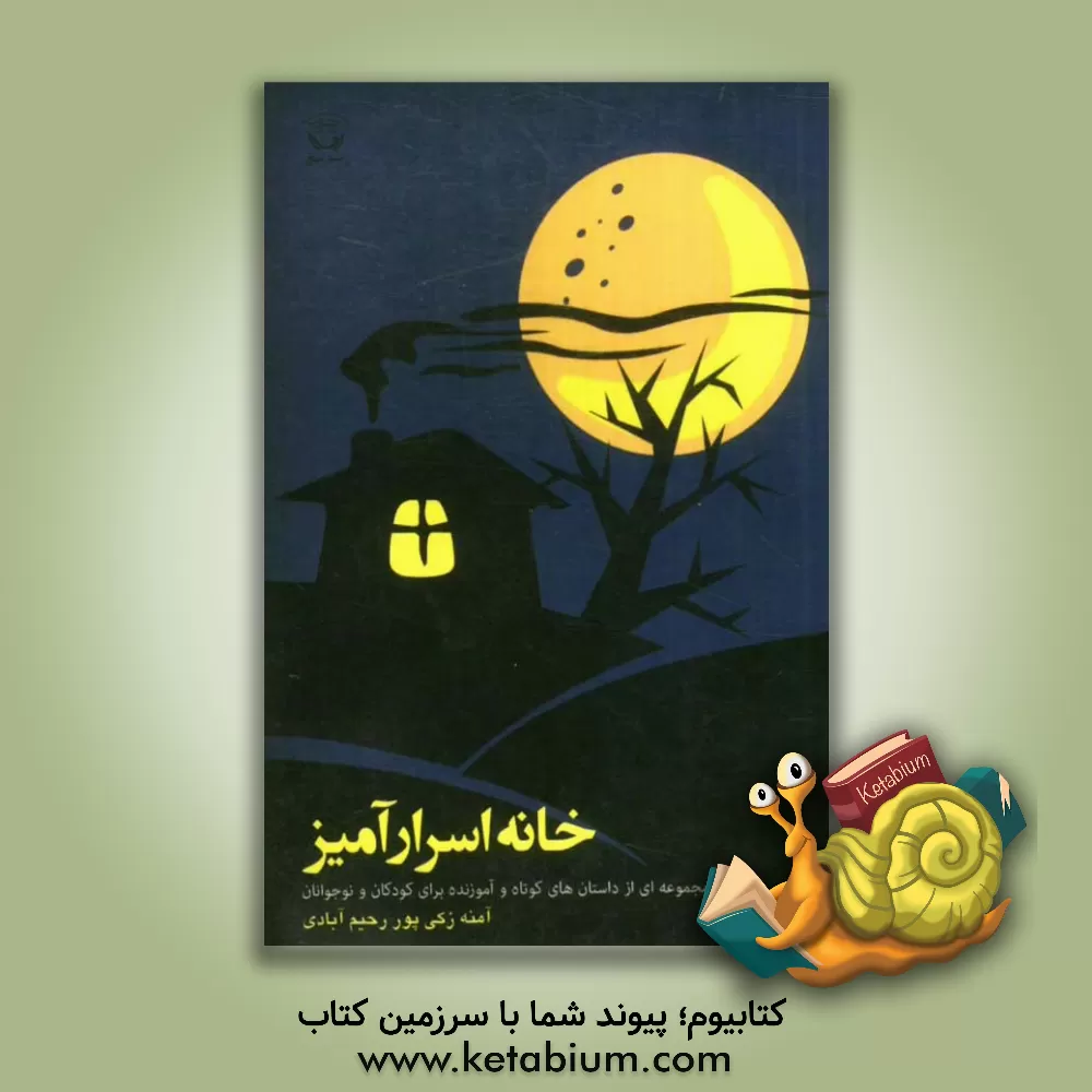کتاب خانه اسرارآمیز: مجموعه ای از داستان های کوتاه و آموزنده برای کودکان و نوجوانان اثر آمنه زکی‌پوررحیم‌آبادی