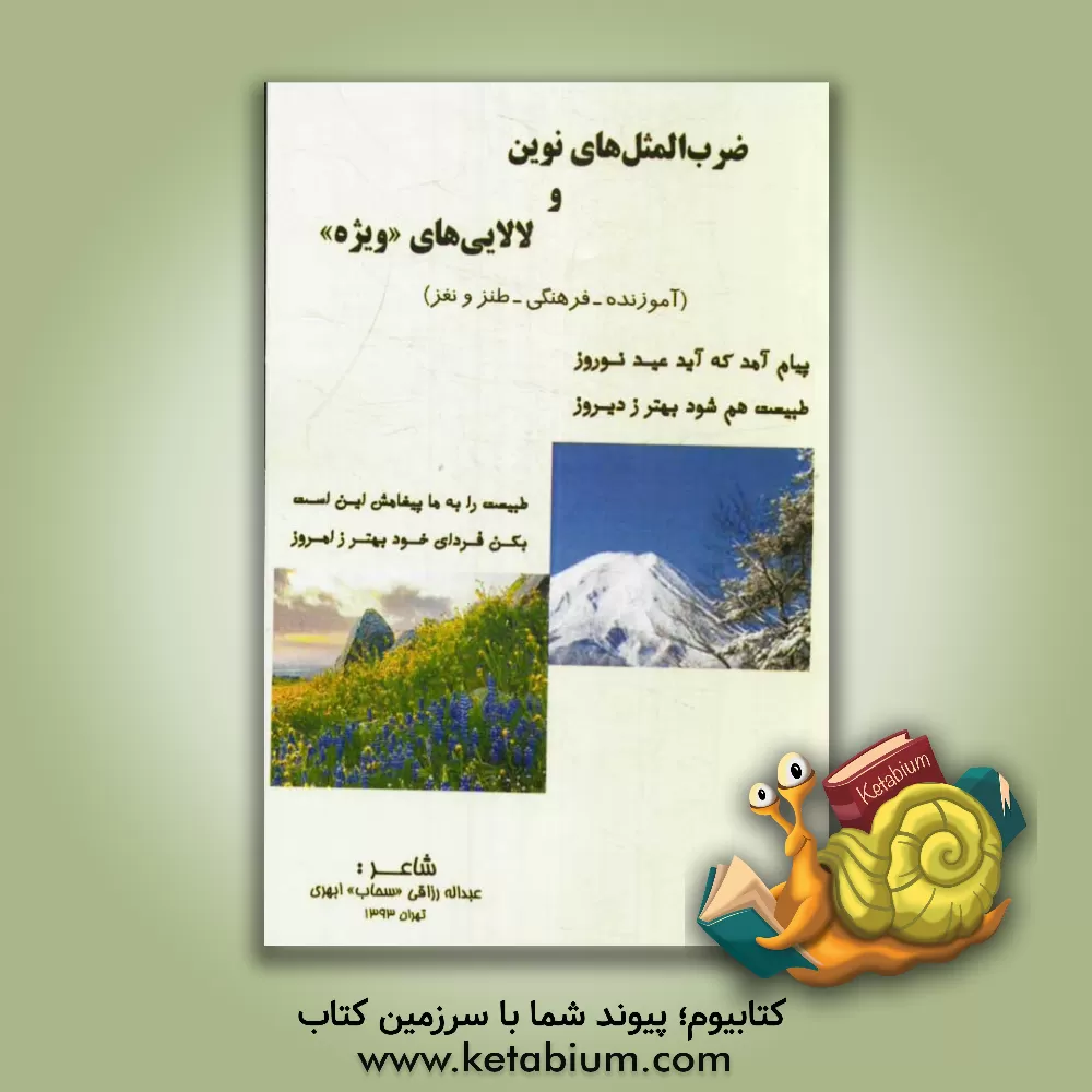 کتاب ضرب المثل ها و لالایی های "ویژه": طنز، نغز، اجتماعی اثر عبدالله رزاقی‌ابهری