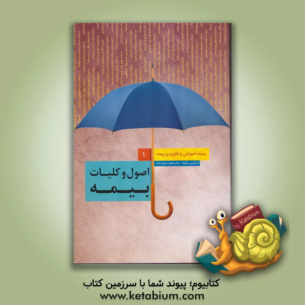 کتاب اصول و کلیات بیمه اثر لطیف حنیفه‌زاده