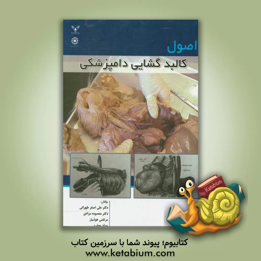 کتاب اصول کالبدگشایی دامپزشکی اثر معصومه مرادی