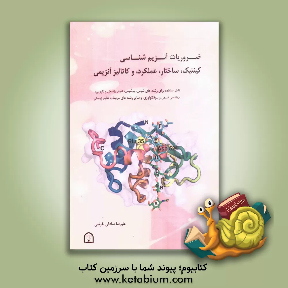 کتاب ضروریات آنزیم شناسی: کینتیک، ساختار، عملکرد و کاتالیز آنزیمی اثر علیرضا صادقی‌تفرشی