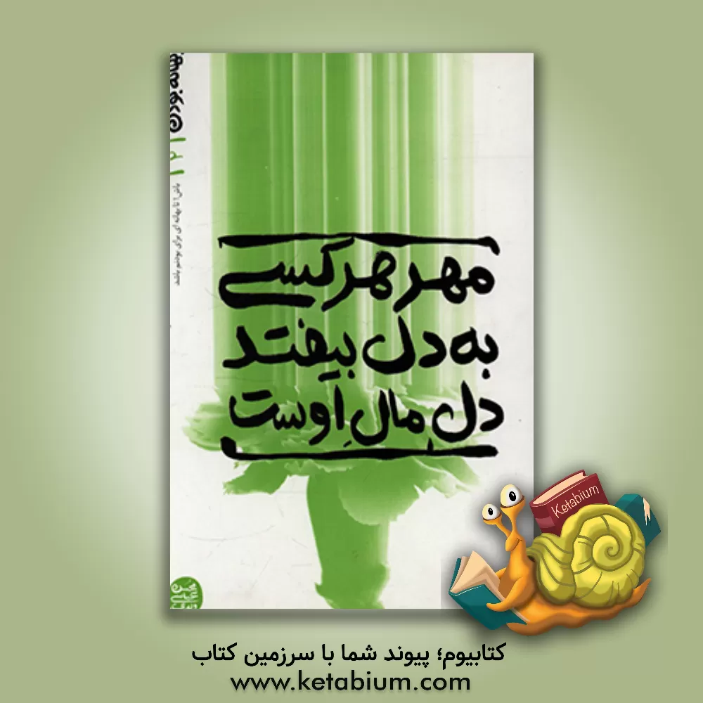 کتاب مهر هرکسی به دل بیفتد دل مال اوست |اثر زهیر توکلی