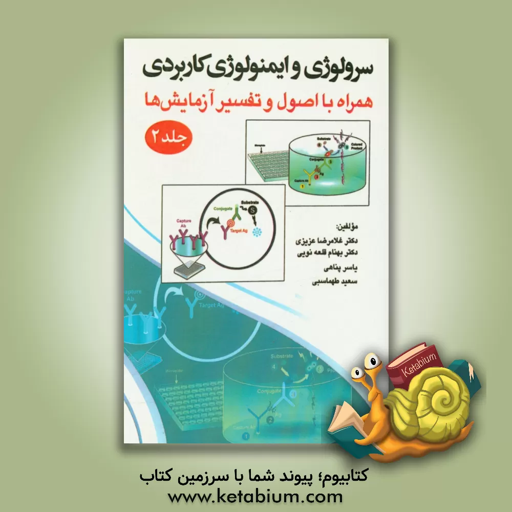 کتاب سرولوژی و ایمونولوژی کاربردی: همراه با اصول و تفسیر روش ها اثر سعید طهماسبی