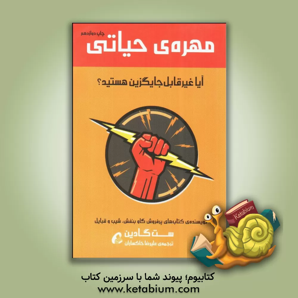 کتاب مهره ی حیاتی: آیا غیرقابل جایگزین هستید؟ اثر ست گودین