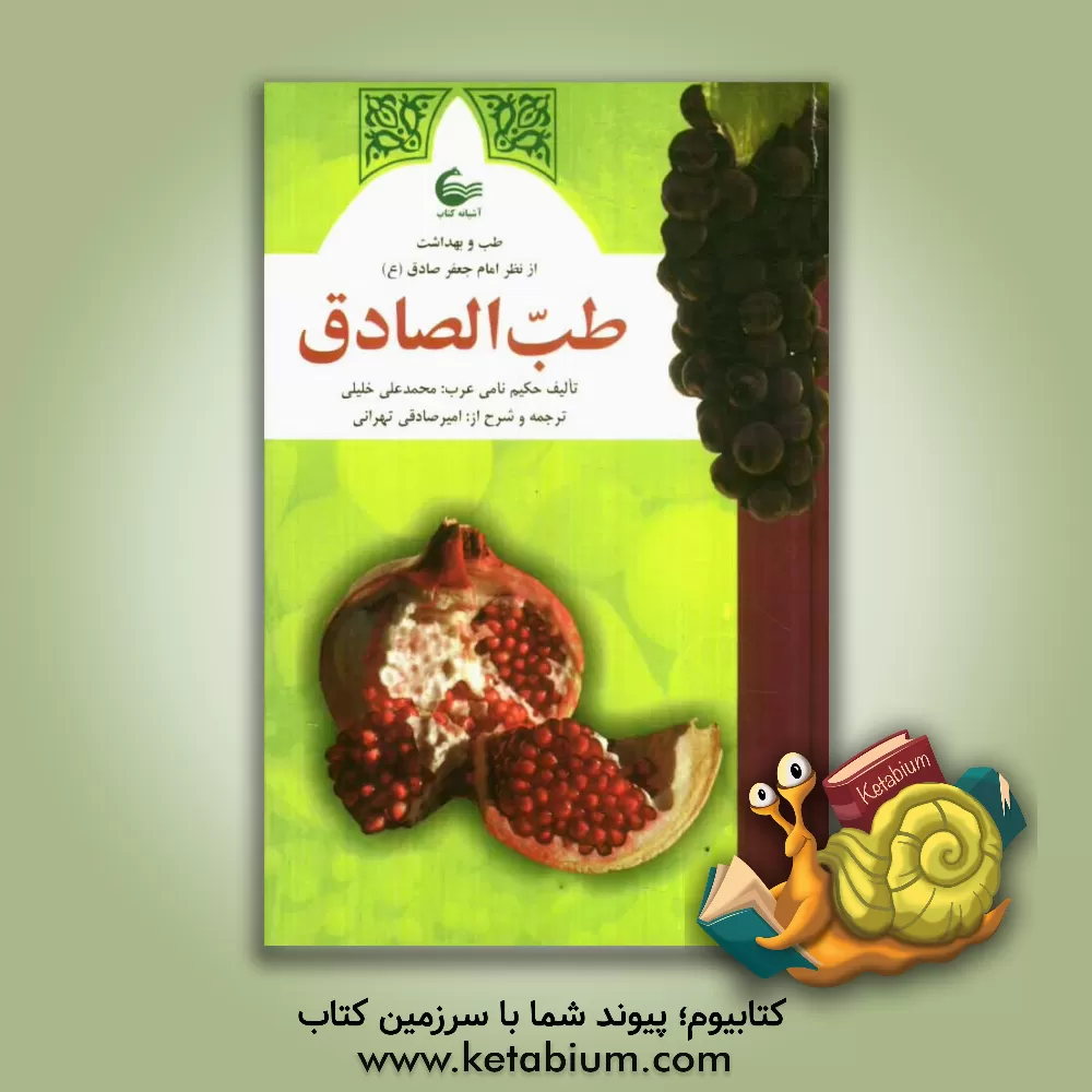 کتاب طب الصادق، یا، طب و بهداشت از نظر امام جعفر صادق (ع) اثر محمد خلیلی