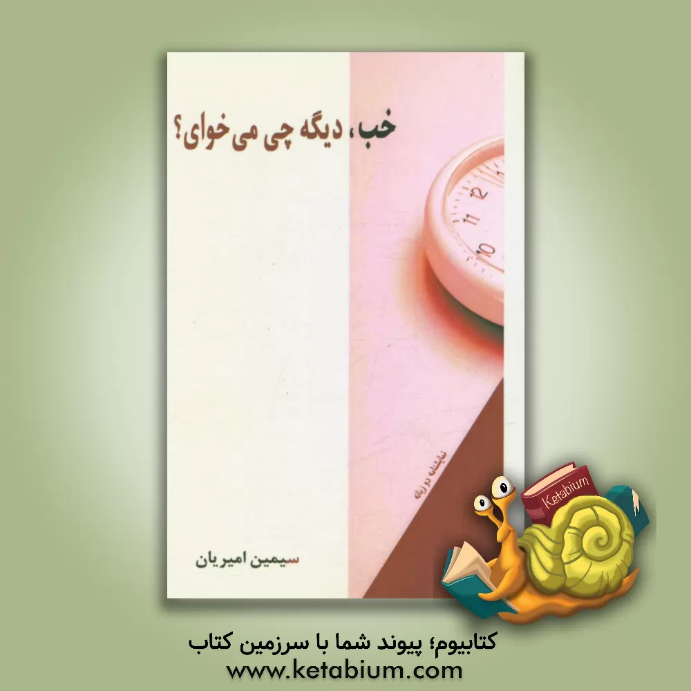 کتاب ‏‫خب، دیگه چی می خوای؟ نمایشنامه ی دو زبانه اثر سیمین امیریان