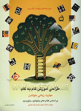 کتاب طراحی آموزش گام به گام مهارت زبانی خواندن: "دیدن، شناختن، خواندن، لذت بردن" بر اساس کتاب های بخوانیم - بنویسیم ویژه ی دانش آموزان پایه ی اول ابتدایی اثر عبدالرحمان صفارپور