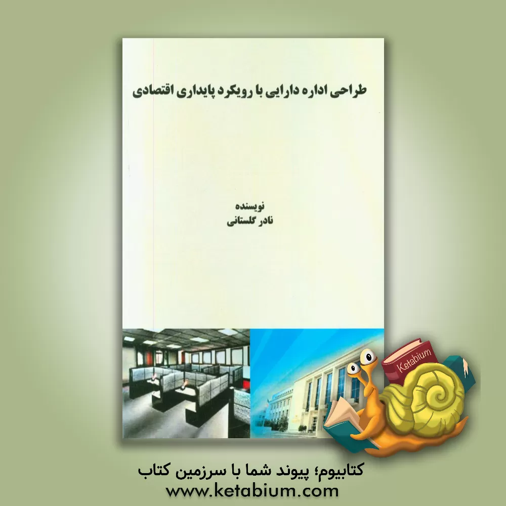 کتاب طراحی اداره دارایی با رویکرد پایداری اقتصادی اثر نادر گلستانی