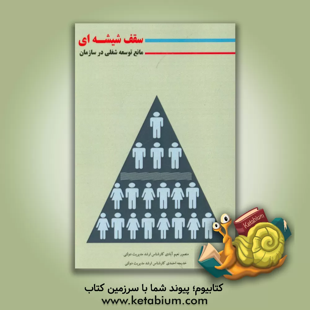 کتاب سقف شیشه ای مانع توسعه شغلی در سازمان اثر خدیجه احمدی