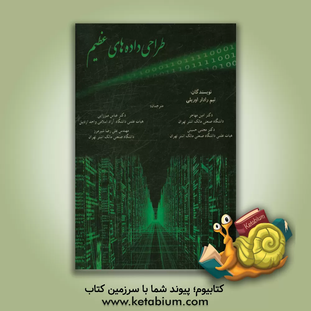 کتاب طراحی داده های عظیم اثر عباس میرزایی