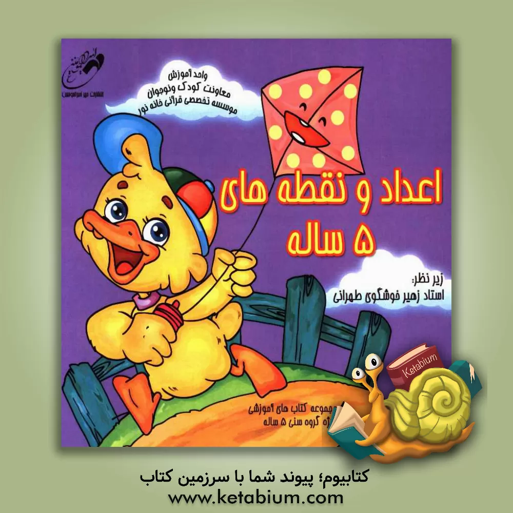 کتاب اعداد و نقطه های پنج ساله اثر زهیر خوشگوطهرانی