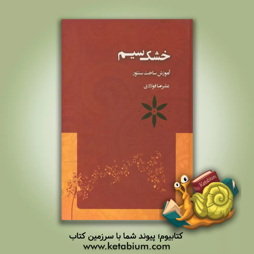 کتاب خشک سیم: آموزش ساخت سنتور اثر علیرضا فولادی